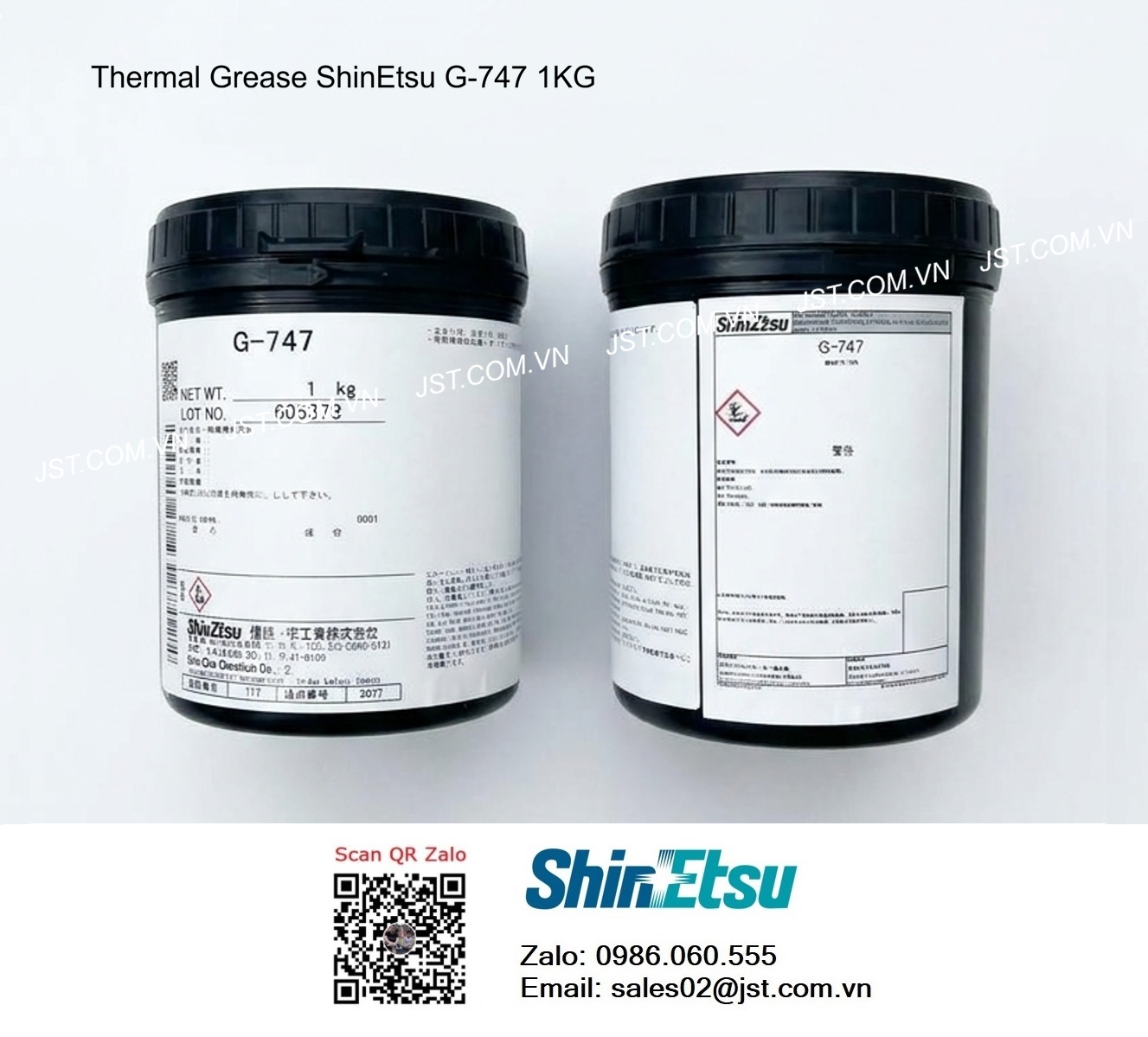 Keo tản nhiệt Thermal Grease ShinEtsu G-747